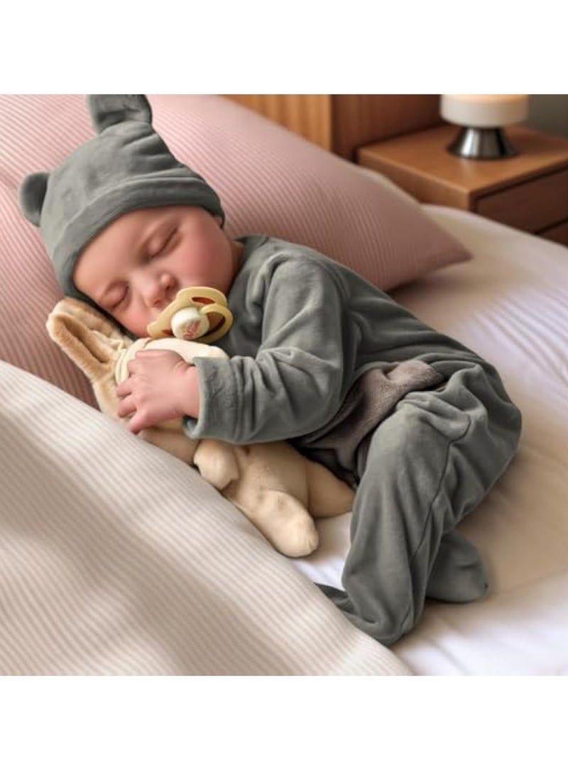 Arabest Lifelike Reborn Baby Dolls Boy - 17-Inch Baby Soft Body Realistic-Newborn Baby Dolls Full Body Vinyl Anatomically Correct Real Life Baby Dolls with Toy Accessories for Kids Age 3+ - Image 3