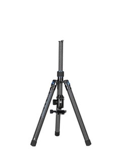 sirui SIRUI Carbon Fiber Travel Tripod with E-10 360° Ball Head, 59.8” Compact Camera Tripod AT-125, Quick Release Reverse Folding Legs, Reversible Center Column, Max Load 17lbs - Traveler X-II  - Image 4