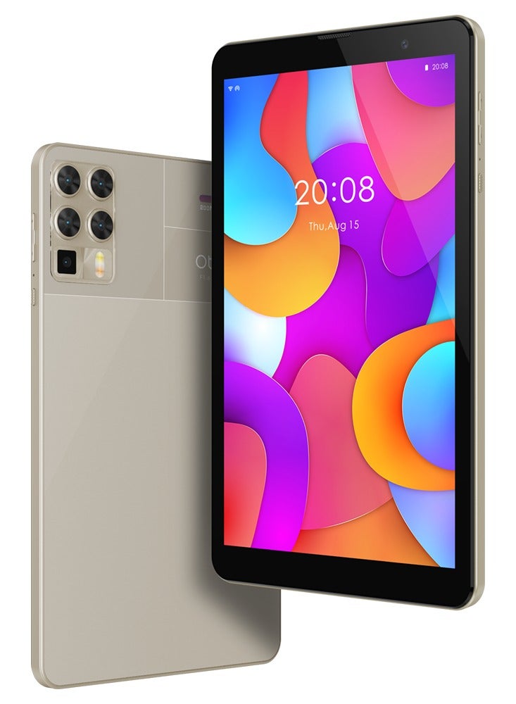 Oteeto Tab K7 7 inch Single SIM Gold 8GB RAM 256GB 5G - International Version - Image 1