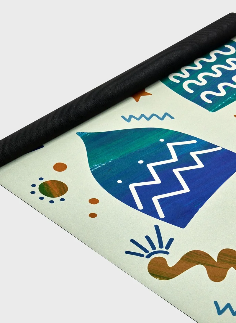 Sabr Starship Landing Ii' Compact Prayer Mat