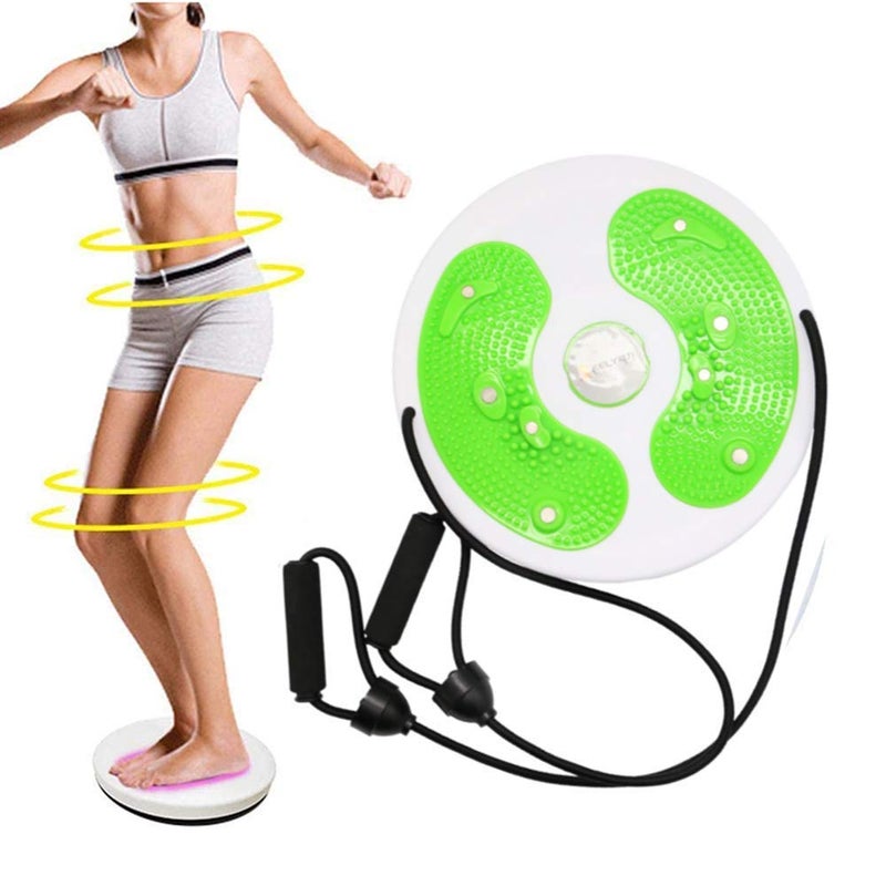 RLP Ab Twister Board for Exercise Waist Twisting Disc with 8 Magnets Fitness Twister with Handles Trims Waist Arms Hips and Thighs - Image 1