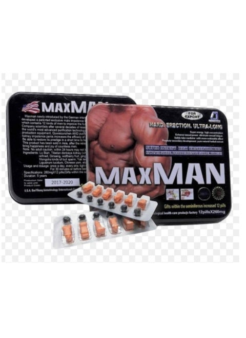 Max Man capsule for men