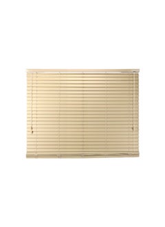 Micasa Fauxwood String Control Venetian Blind Natural Beige 5.08 x 150 x 180 cm SACO.FWVB.150.0180.NATU 