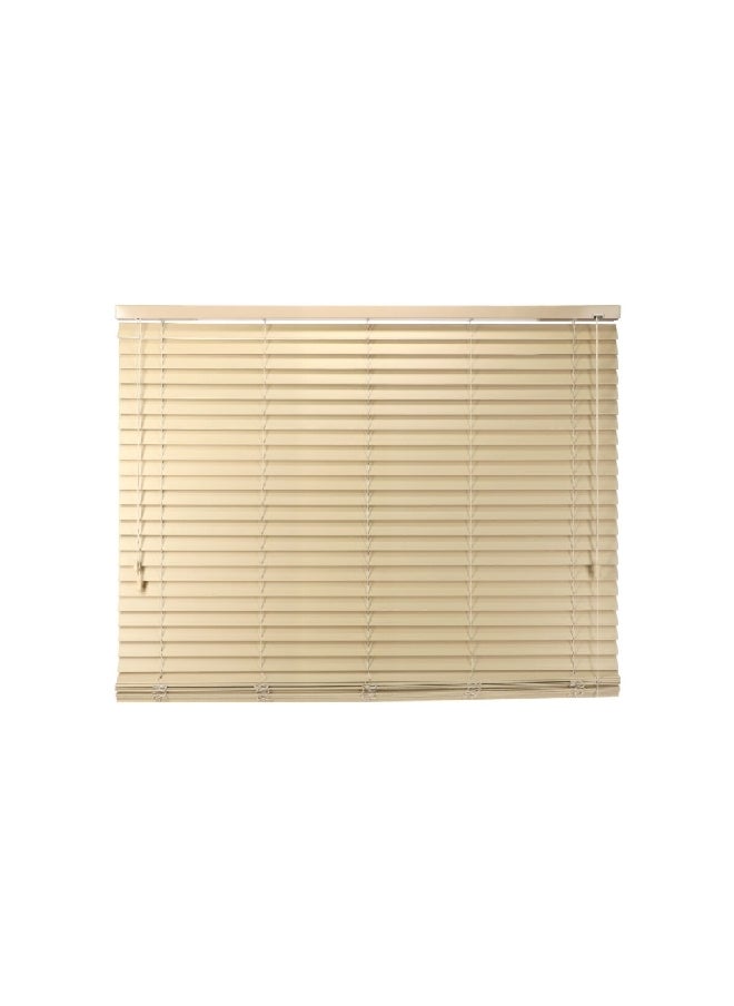 Fauxwood String Control Venetian Blind Natural Beige 5.08 x 150 x 180 cm SACO.FWVB.150.0180.NATU