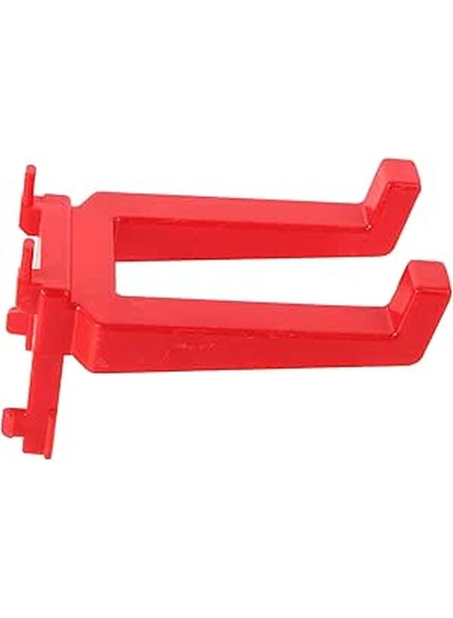 Spray Bottle Rack Holder with Large Dual Hooks Wall Mounted Garage Storage Organizer - Image 1