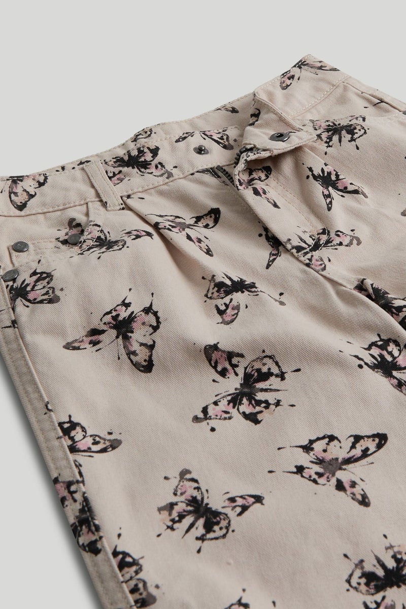 mothercare Butterfly Barrel-Leg Jeans - Image 2