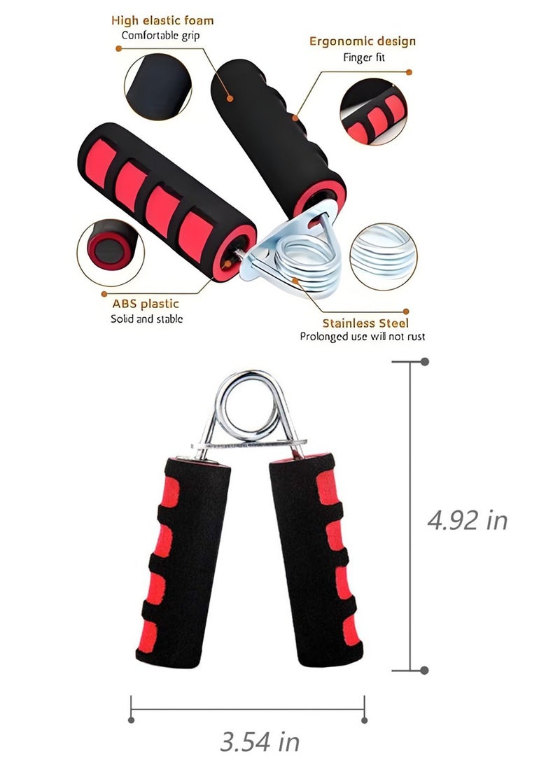 هالامين جهاز مقاومة لتقوية المعصم والأصابع من قطعتين 13x9.5x3سم - Image 2