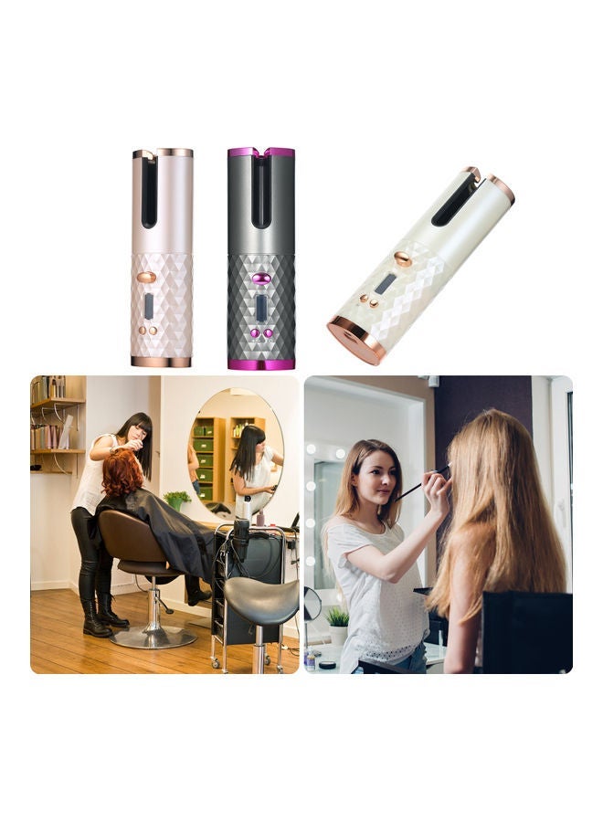 نيبمينينت Cordless Automatic Hair Curler Grey/Pink - Image 3