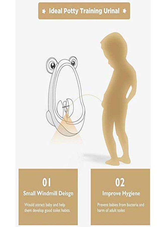 RHYDON Children Pee Trainer Wall-Mounted Frog Potty Training Stand Funny Aiming Target for Kids Training - Image 2