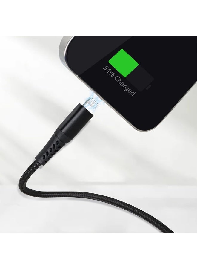 Merlin Type-C to Lightning 2Meter Charging and Sync Cable MFi Edition for iPhone Fast Charger, Cable Compatible with iPhone 14 13 12 11 Pro Max XS XR 8 Plus iPad - Image 3