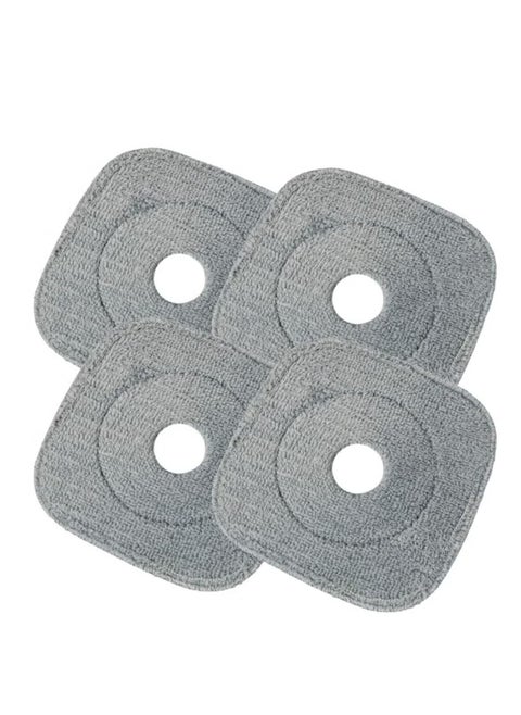 Cady One mop cloth spare parts, 4 square pieces