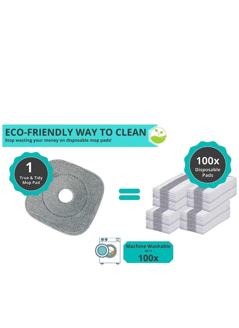 Cady One mop cloth spare parts, 4 square pieces