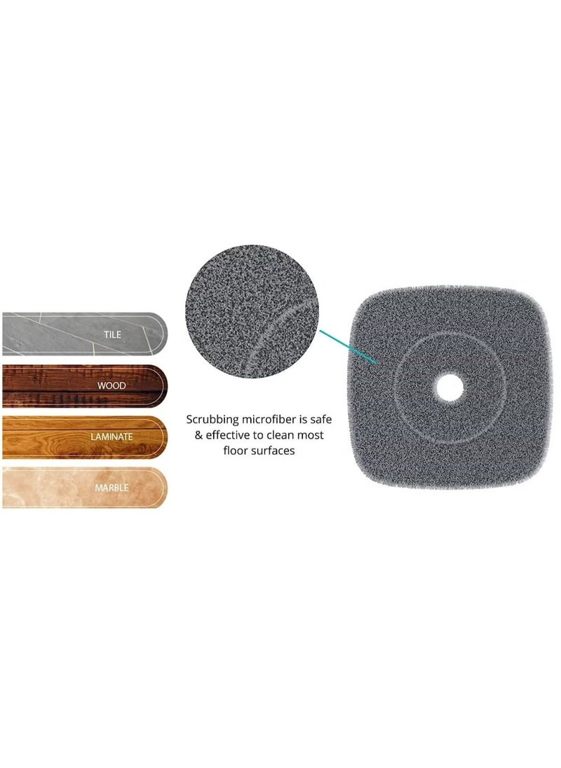 Cady One mop cloth spare parts, 4 square pieces