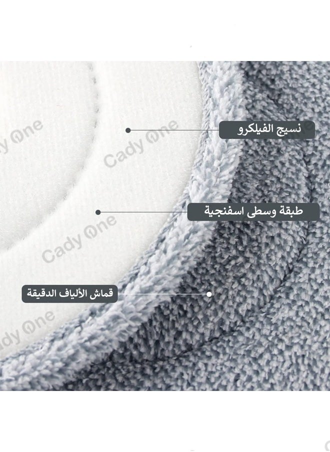 Cady One mop cloth spare parts, 4 square pieces