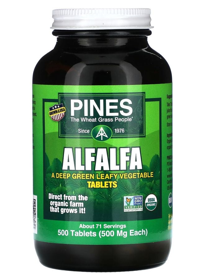Alfalfa 500 mg 500 Tablets