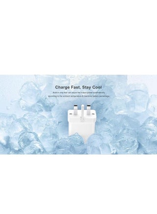 SuperCharge Power Adapter Max 35W With Type A To Type C Cable White - view 4