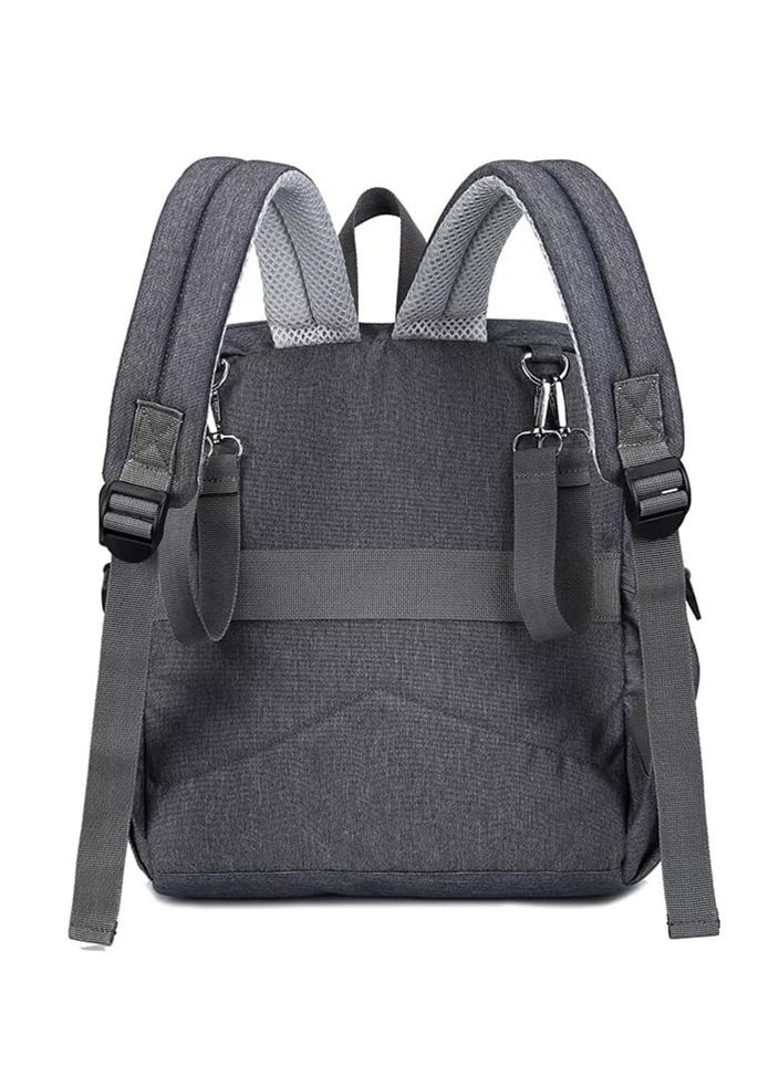 Baby - Baby Diaper Changing Backpack For Mother ,Dark Grey - Image 1