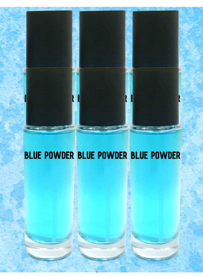PYRON 6 Pieces Blue Powder Perfume 30 Ml EDP - Image 1