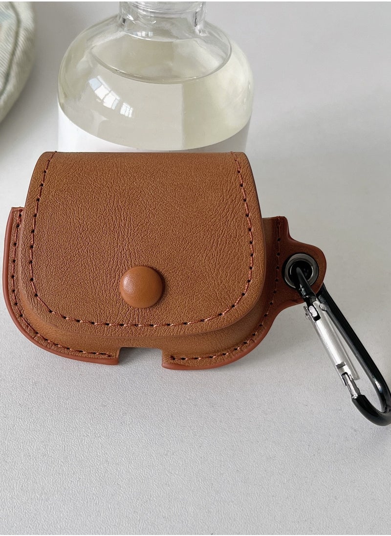 KUYING - Suitable For Apple Bluetooth Earphones With Full Leather Cover Protective Case - Image 1