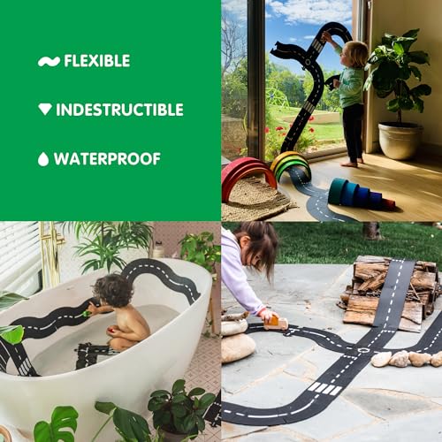 Waytoplay's Highway - Flexible Toy Road Set, 24 Pieces. The Original Since 2003. Made in Europe. - Image 2