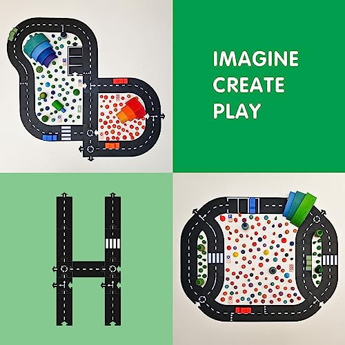 Waytoplay's Highway - Flexible Toy Road Set, 24 Pieces. The Original Since 2003. Made in Europe. - Image 3