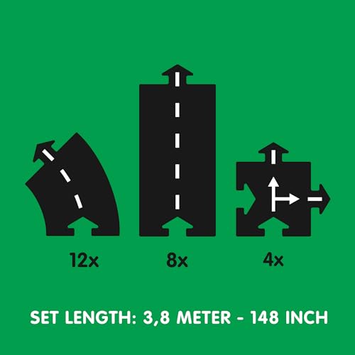 Waytoplay's Highway - Flexible Toy Road Set, 24 Pieces. The Original Since 2003. Made in Europe. - Image 5