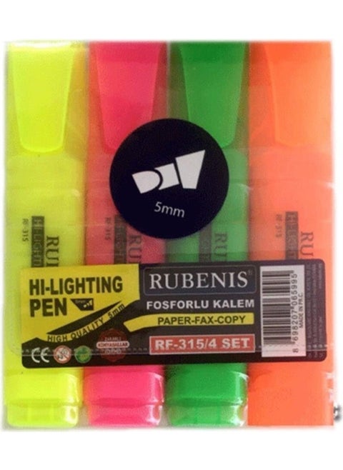 Highlighter Set of 4