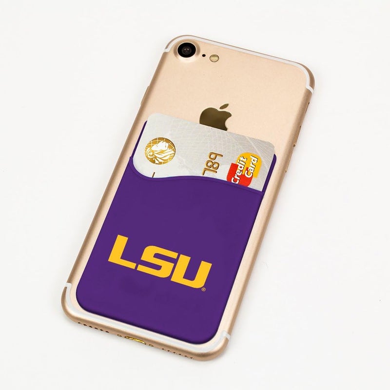 Guard Dog Silicone Credit Card Holder/Phone Wallet - LSU Tigers - Image 4