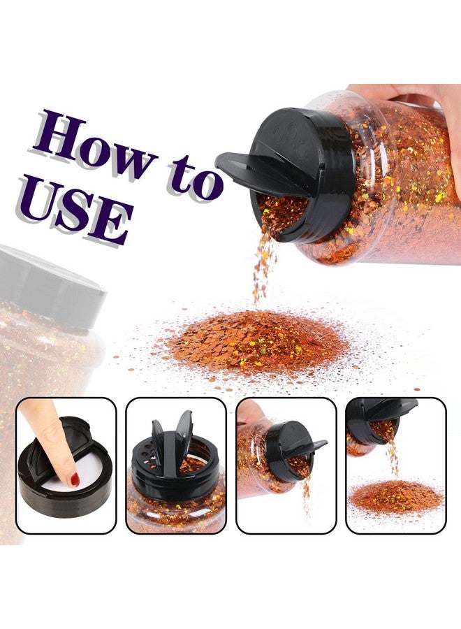 TORC 1 Pound Iridescent White Glitter 16 oz Mix Chunky Glitter Bulk for Resin Craft Cosmetic Art Festival Decoration - Image 5