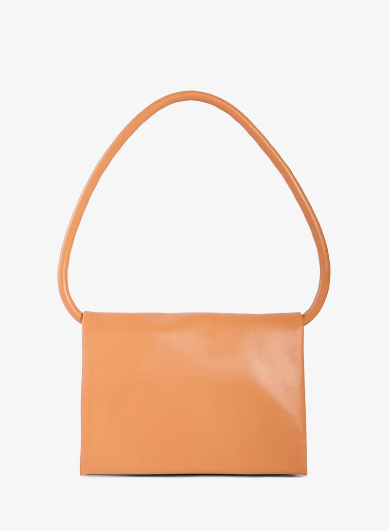 London Rag Three Fold Wrislet HandBag in Orange