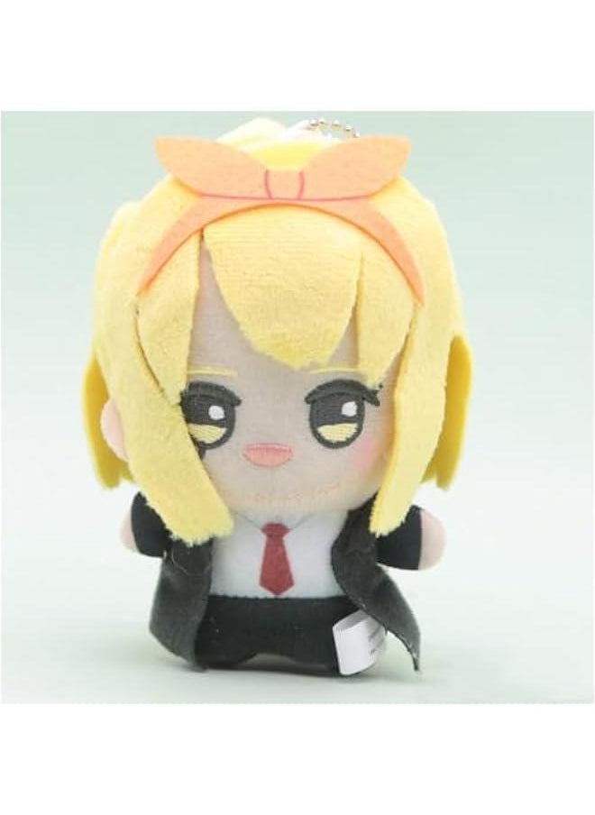 10cm Mash Burnedead Soft Figure Pillow, Anime Soft Figure Keychain Schoolbag Pendant Charm Hug Pillow Home Sofa Decoration Collectible Gifts for Fans  - Image 2