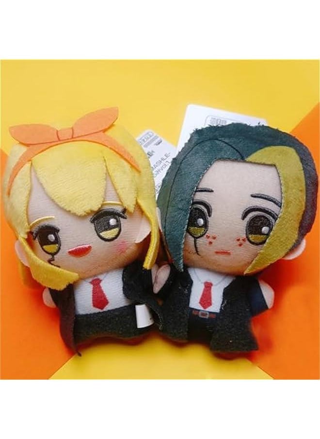 10cm Mash Burnedead Soft Figure Pillow, Anime Soft Figure Keychain Schoolbag Pendant Charm Hug Pillow Home Sofa Decoration Collectible Gifts for Fans  - Image 4