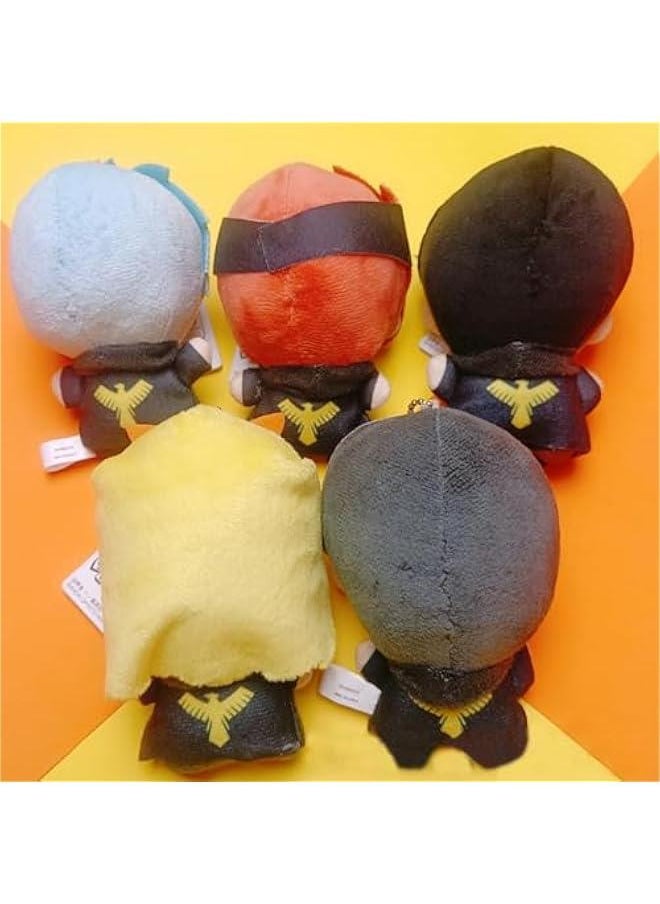 10cm Mash Burnedead Soft Figure Pillow, Anime Soft Figure Keychain Schoolbag Pendant Charm Hug Pillow Home Sofa Decoration Collectible Gifts for Fans  - Image 5