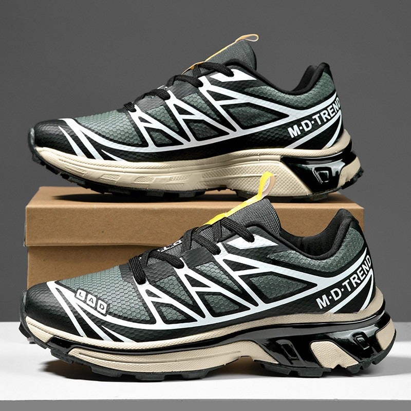 Unisex Outdoor Hiking & Trail Running Shoes for Men and Women, Breathable Mesh Upper, Cushioned Sole, Lace-Up Athletic Sneakers for Sports and Everyday  Wear