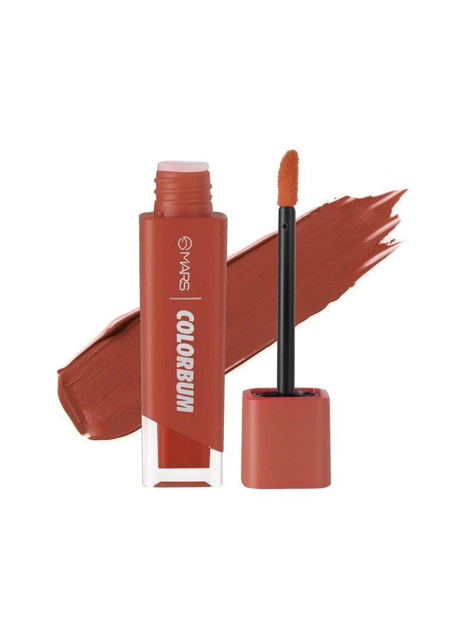 Mars Colorbum Liquid Matte Lipstick For Women ; Smudge Free ; Water Proof & Longlasting 5.5Ml (03Nutty Newyork) - Image 2