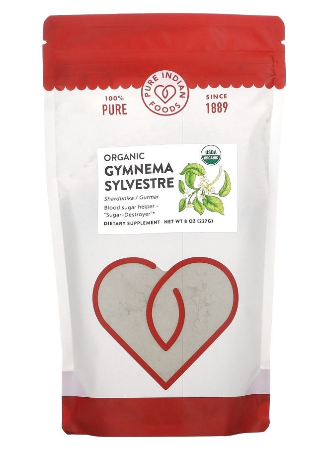 Pure Indian Foods Organic Gymnema Sylvestre 8 oz (227 g) 