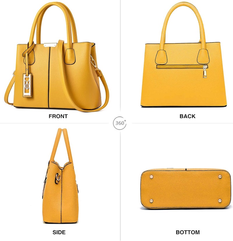 COCIFER Purses and Handbags for Women Shoulder Tote Bags Top Handle Satchel - Image 3