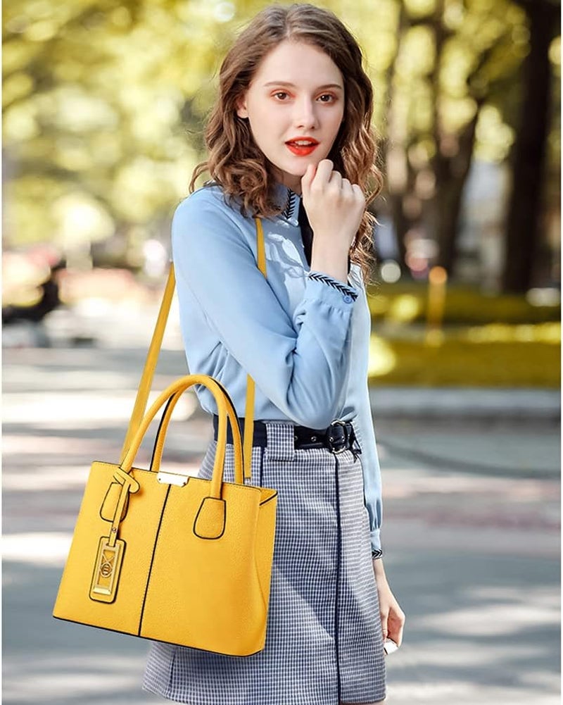 COCIFER Purses and Handbags for Women Shoulder Tote Bags Top Handle Satchel - Image 2