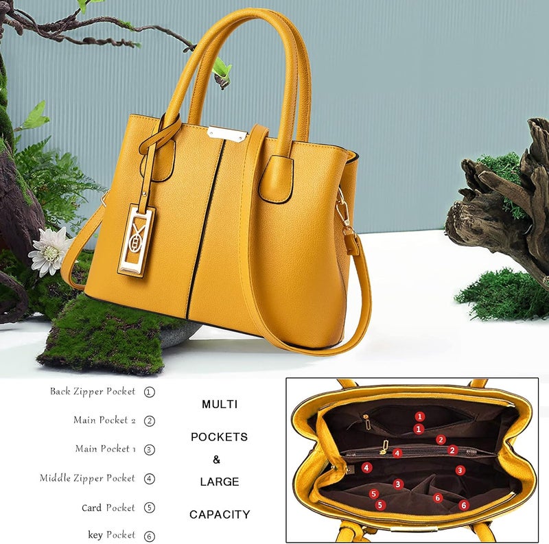 COCIFER Purses and Handbags for Women Shoulder Tote Bags Top Handle Satchel - Image 5