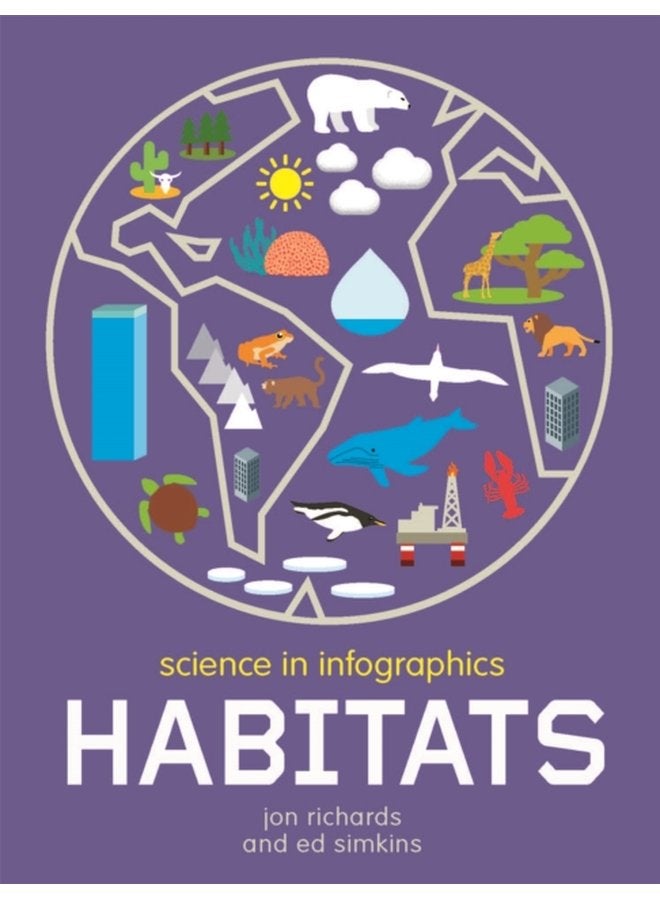 Science in Infographics Habitats - Paperback