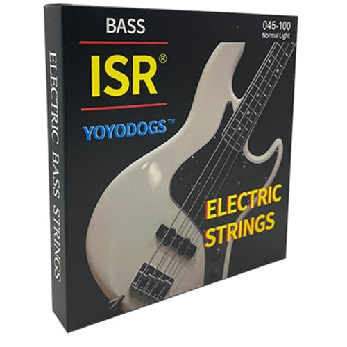 YOYODOGS Nickel Wound Bass Guitar 4 Strings Electric Bass String Replacement Set Instrument Accessories,Regular Light,Medium Gauge,Easy To Press For Novices,Essential for a Bassist - Image 5