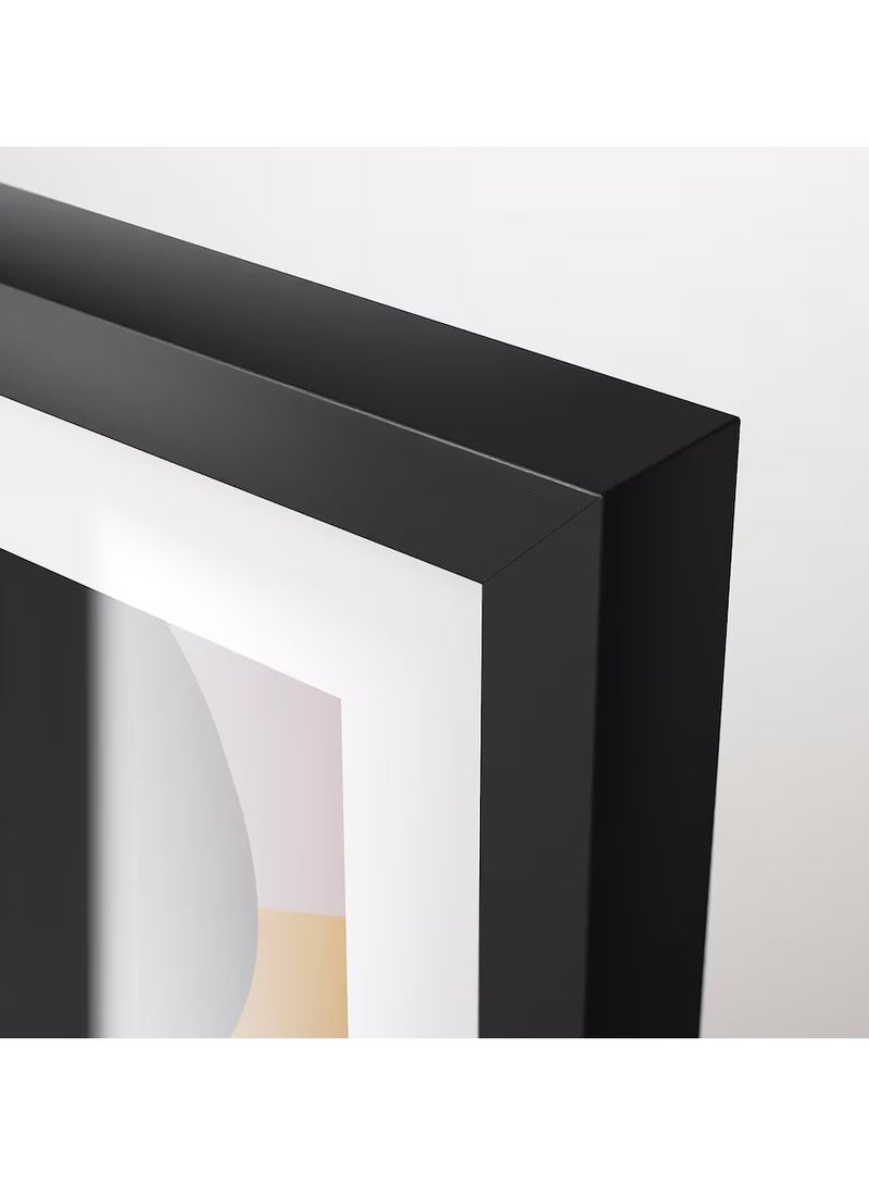 Selecto Hub Wall Picture Frame, Wall Hanging Photo Frame, Mounted Frame for Home, Office (Plastic & Fibreboard) Black 50 x 70 cm - Image 4