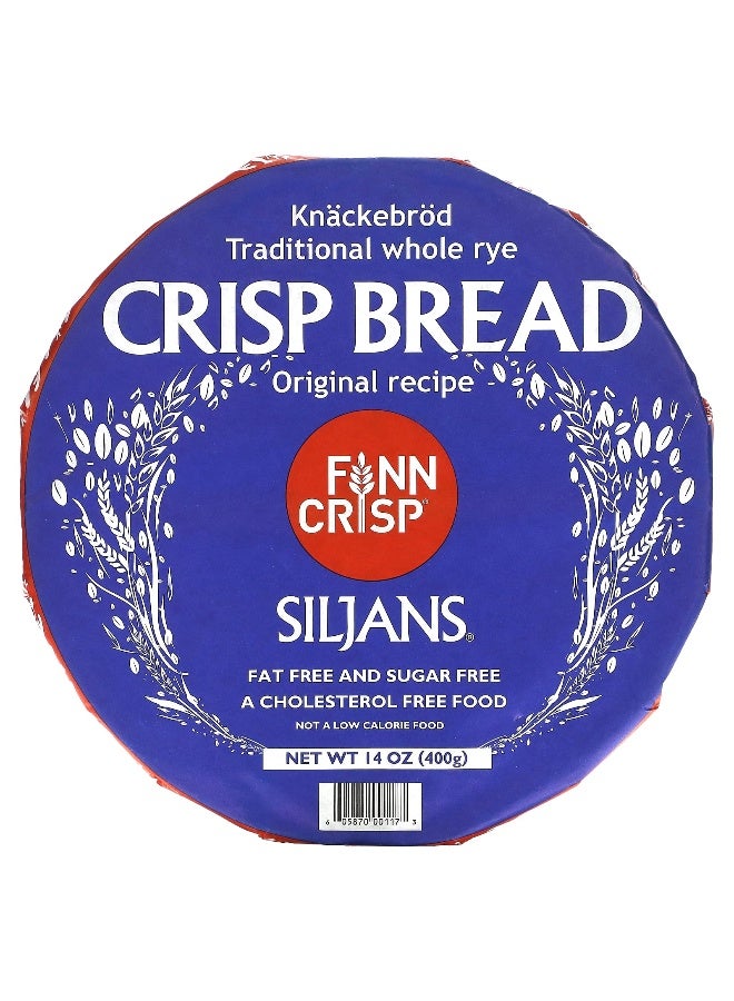 FINNCRISP Finn Crisp, Siljans, Crisp Bread, Original Recipe, 14 oz (400 g) - Image 1