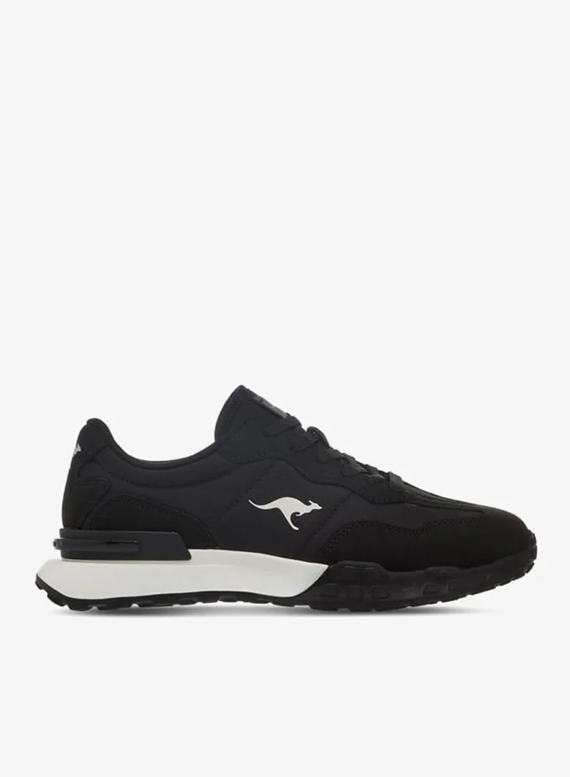 kangaROOS Women's Textured Sports Shoes With Lace-Up Closure
