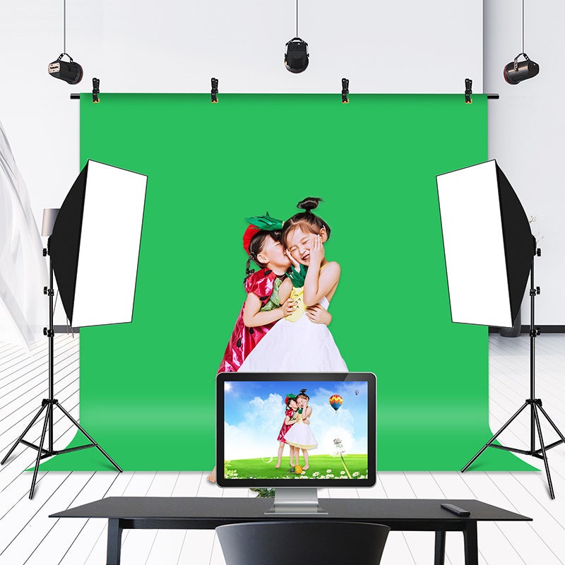 Puluz Fat Cow 3* 6M Pography Background Cloth Studio Live Broadcast Portrait Green Cloth Free Cutout Cloth Po Background Cloth - Image 5