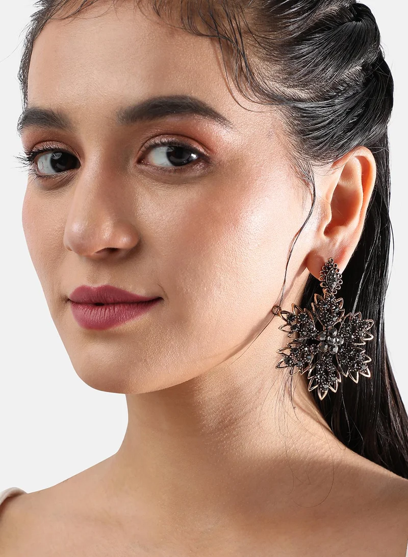 SOHI Serenity Falls Artificial Drop Earring Jewellery