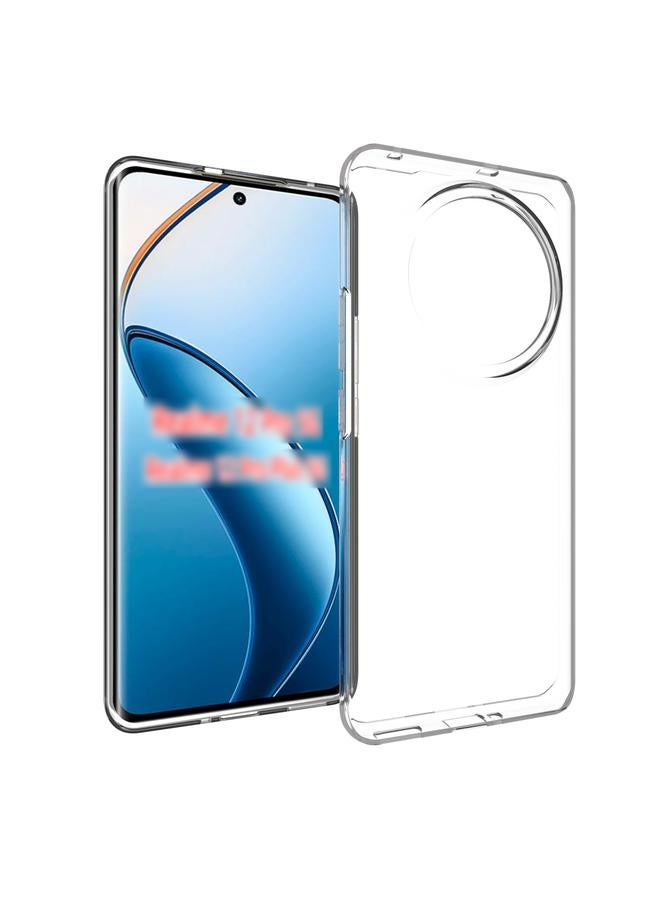 إيروريكس جراب هاتف مقاوم للماء من مادة TPU لهاتف Realme 12 Pro / 12 Pro+ 5G (شفاف)