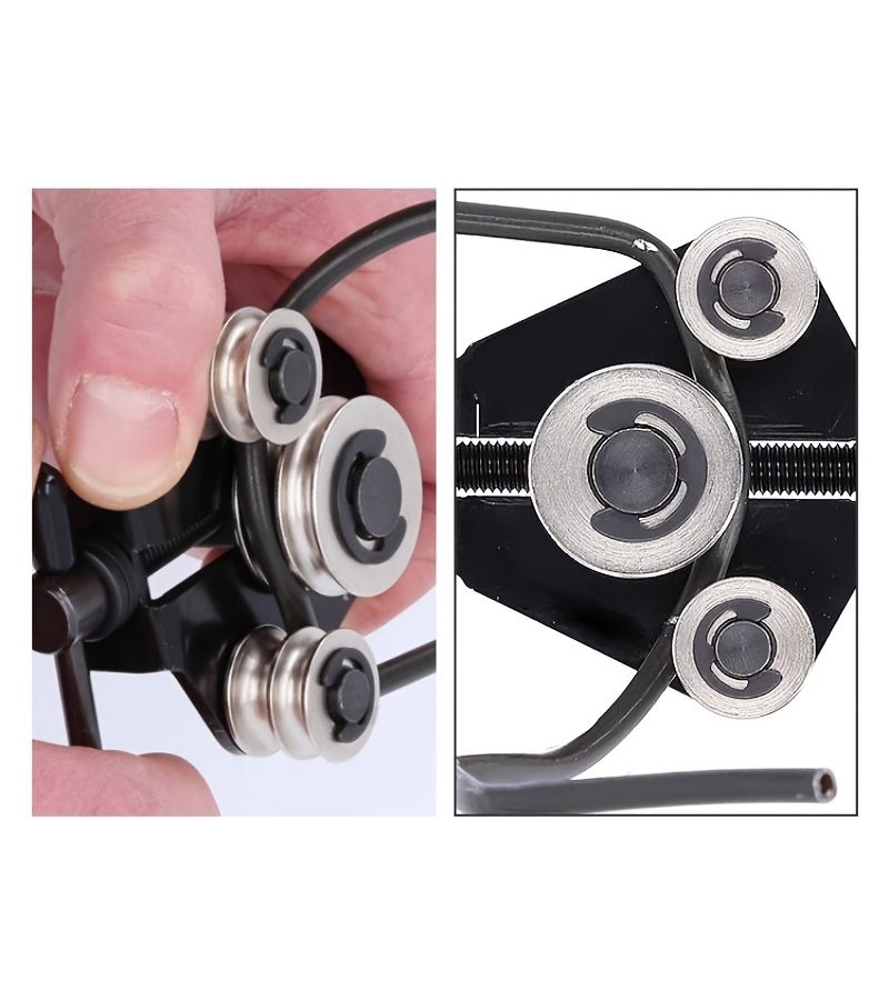 Black Manual Brake Pipe Straightening Tool For Auto Repair Bent Pipe - Image 5