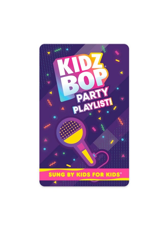 YOTO - Yoto Kidz BOP Party Playlist! - Kids Musical Card for Use with Player & Mini All-in-1 Audio Player, Educational Screen-Free Listening with Fun Singalong Music for Playtime Parties & Travel - Image 1