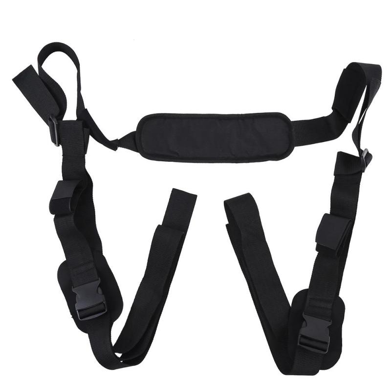 Portable Kayak Canoe SUP Surfboard Adjustable Nylon Carrying Strap Belt with Paddle Loop - Image 2
